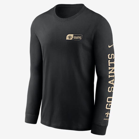 New Orleans Saints All Out Men s Nike NFL Long Sleeve T Shirt. Nike